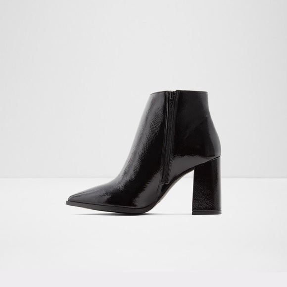 ALDO Patent Leather Ankle Boots - Picture 3 of 5